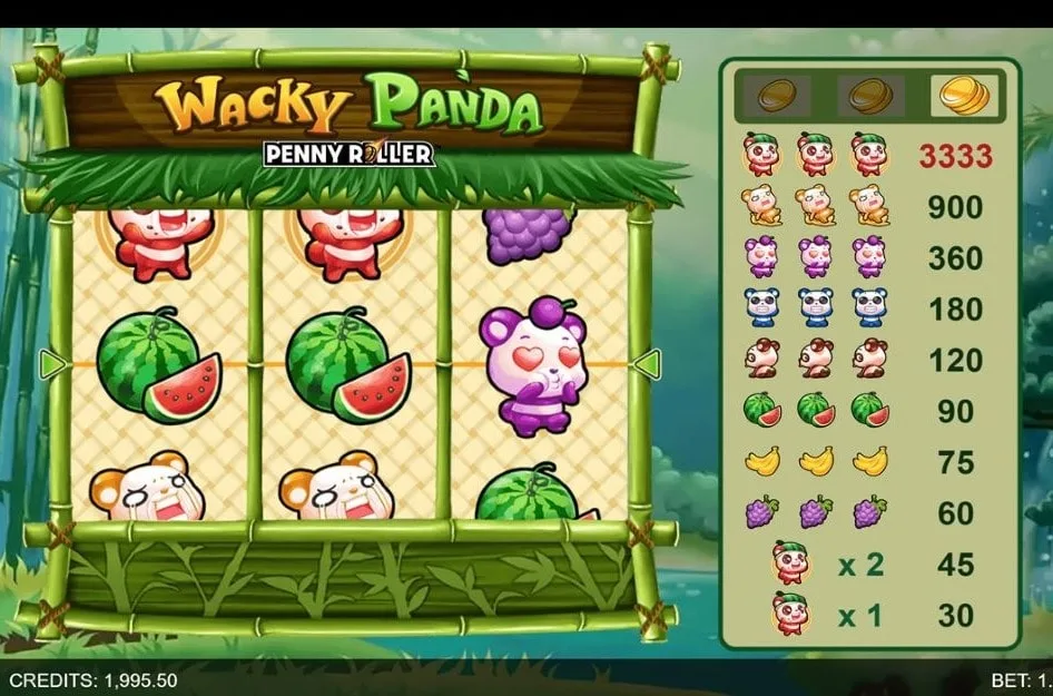 Wacky Panda Slot Game