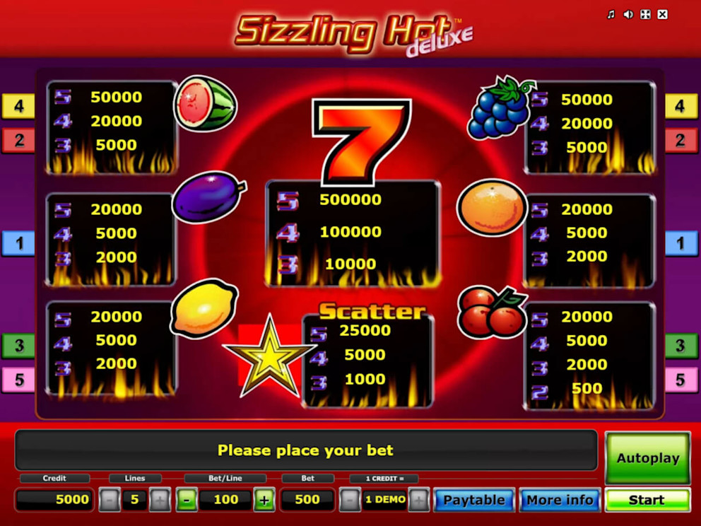 Sizzling Hot Deluxe Screenshot 3