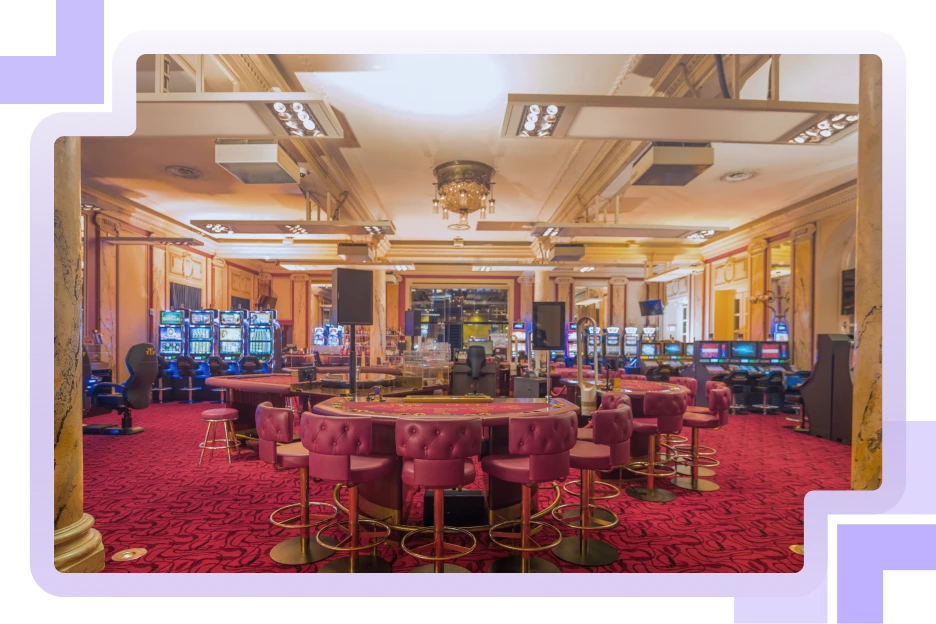 Tischspiele und Spielautomaten im Casino Luzern