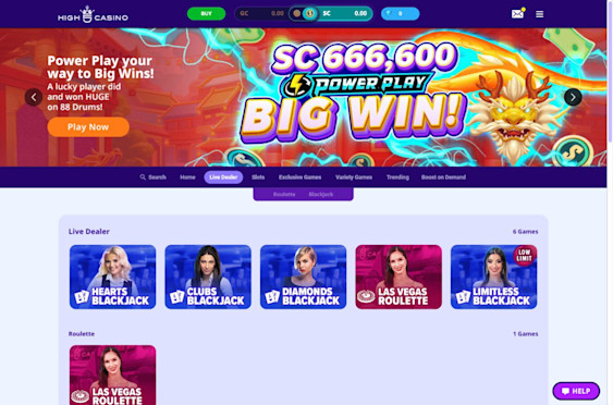 [EN-US] High 5 Casino Screenshot 1