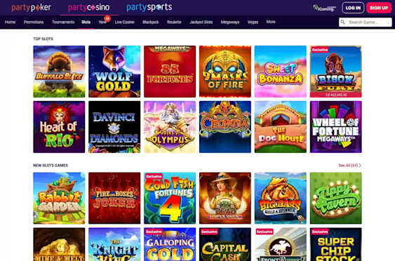 PartyCasino Ontario Games