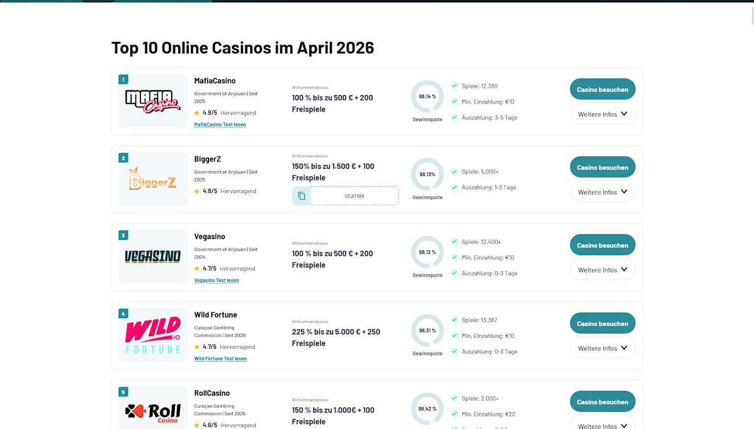 Skrill Casino auf onlinecasino.at auswählen