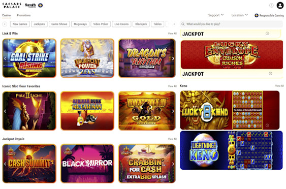 Caesars Palace Pennsylvania Screenshot 3