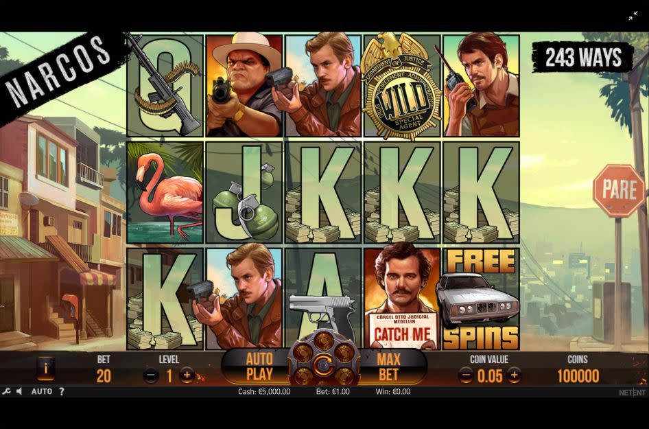 Narcos slot game