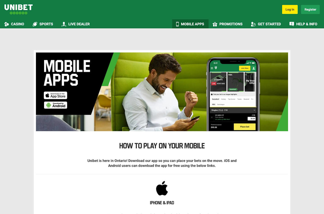 Unibet Mobile Casino