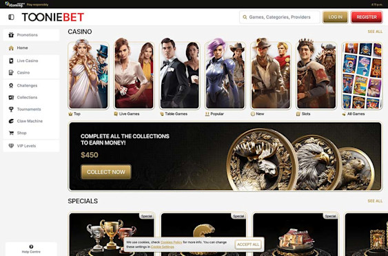 Tooniebet Casino