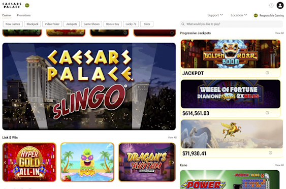 Caesars Palace NJ Screenshot 3