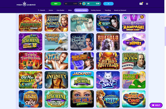 [EN-US] High 5 Casino Screenshot 5
