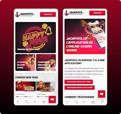 Page des offres en version mobile