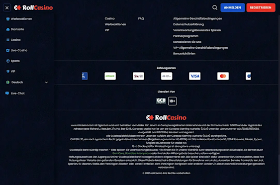 Overview of payment methods
