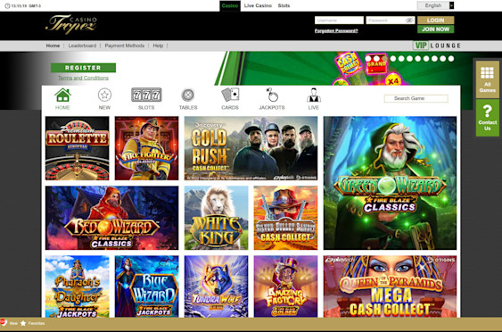Tropez Casino Screenshot 5