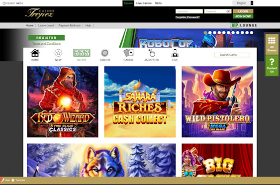 Tropez Casino Screenshot 3