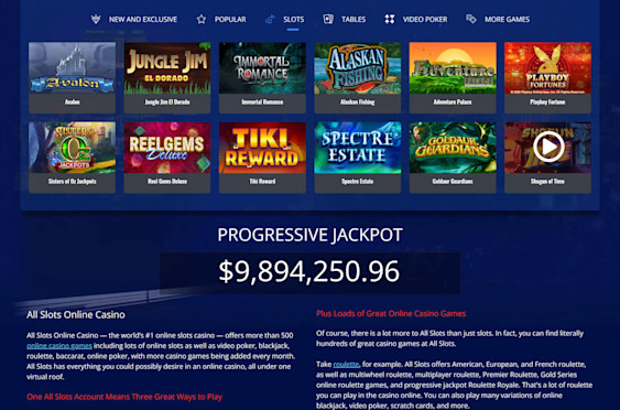 All Slots Casino Screenshot 3