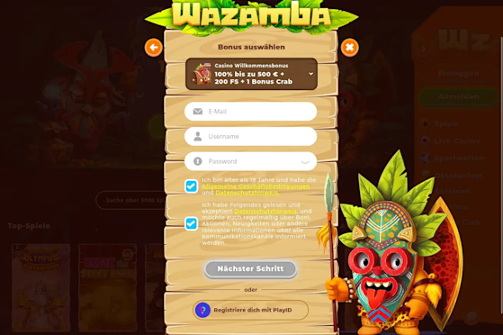Registration page 2