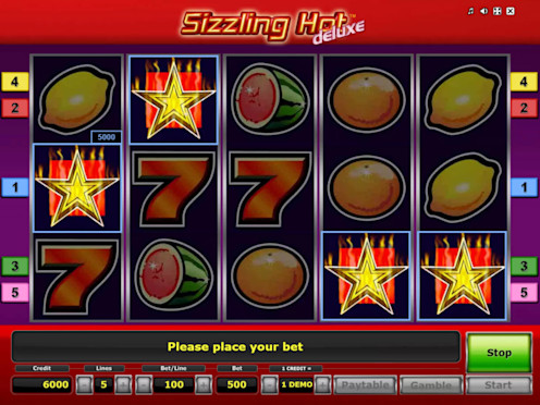 Sizzling Hot Deluxe Screenshot 2