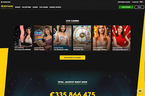 BetHard Live Casino