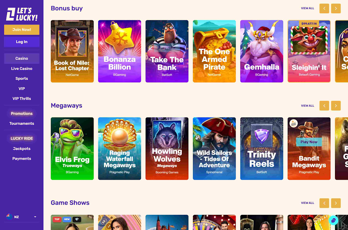 Let's Lucky Casino screenshot 6