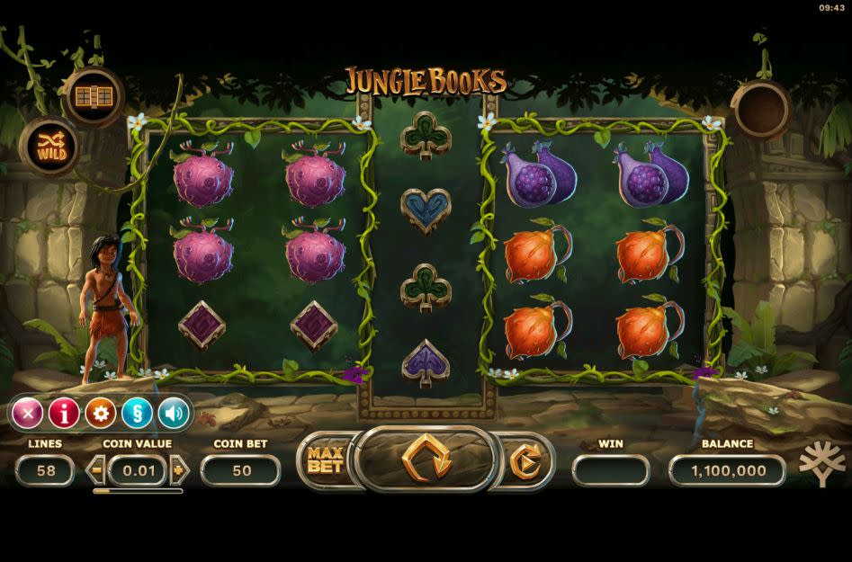 Jungle Books - Yggdrasil slot