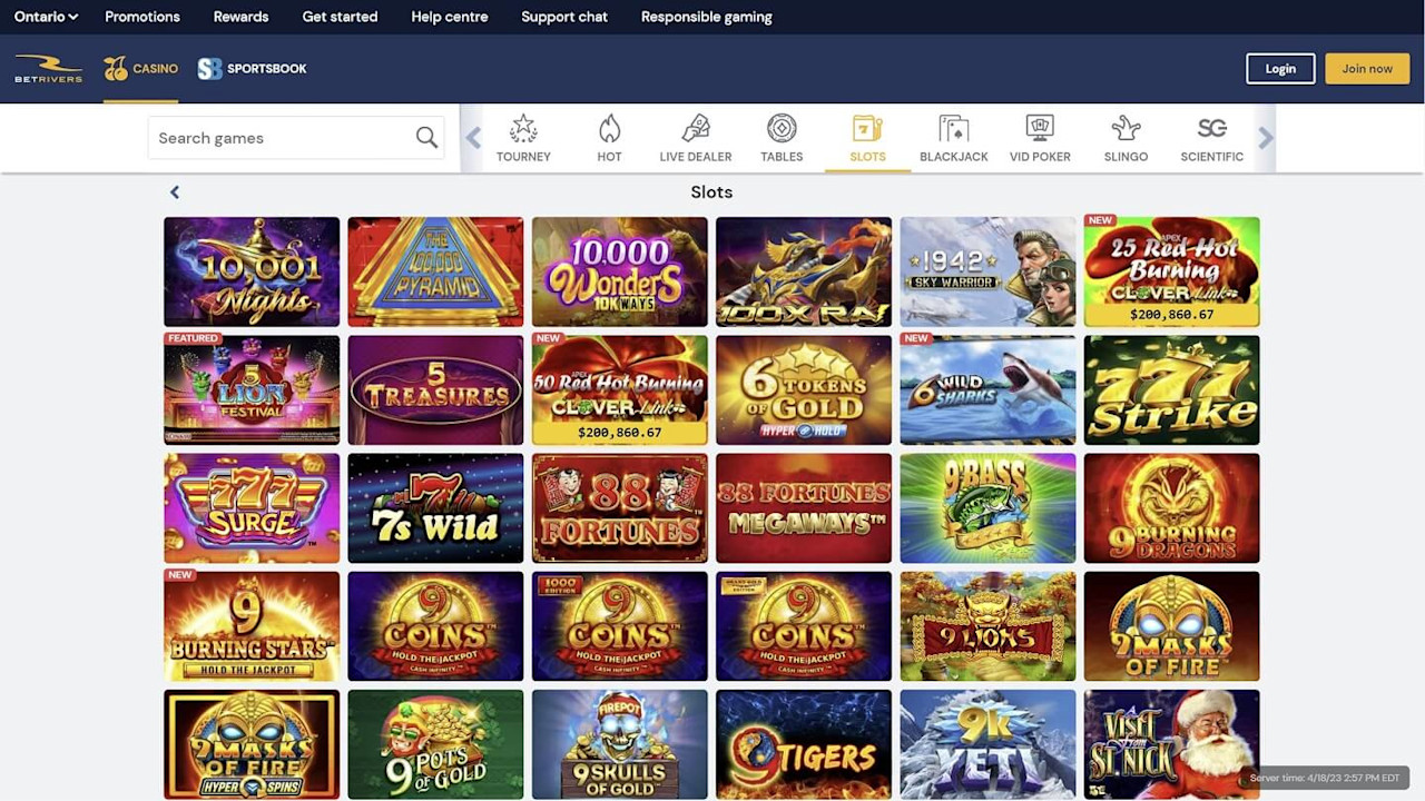 BetRivers Casino - Live Dealer Games