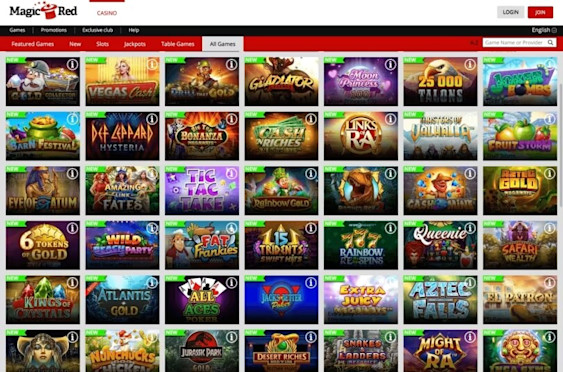 MagicRed Review New games