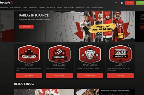 Betsafe Casino screenshot 1