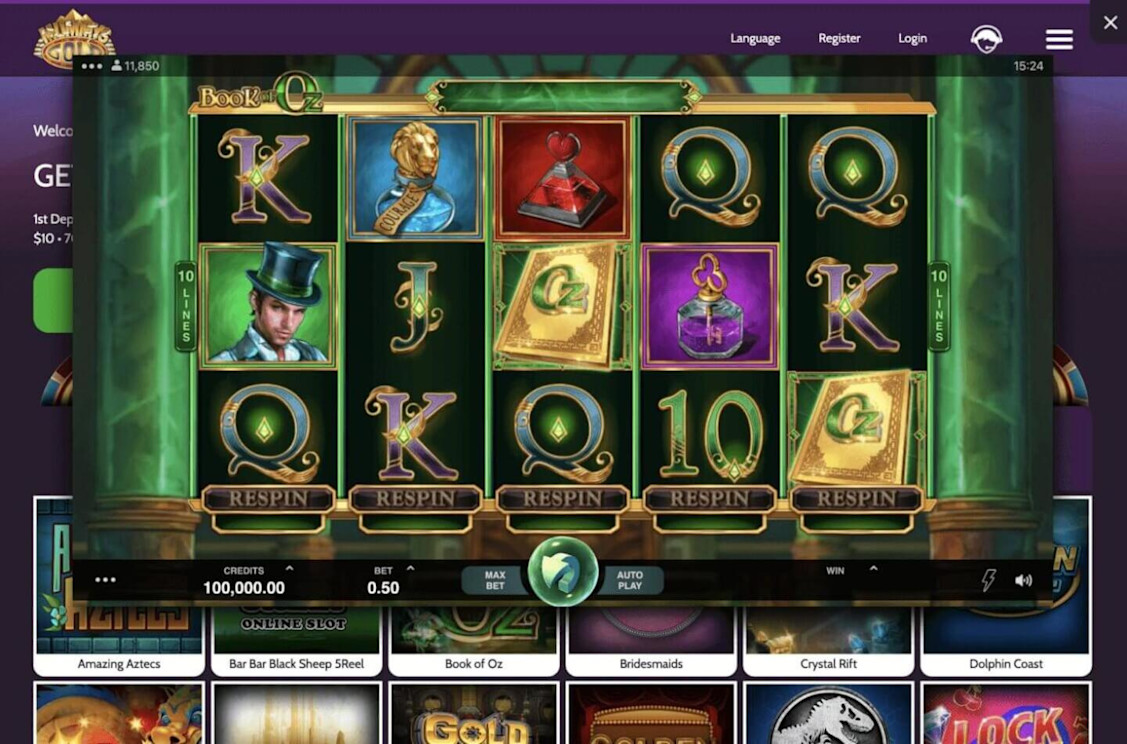 Mummys Gold Casino screenshot 6