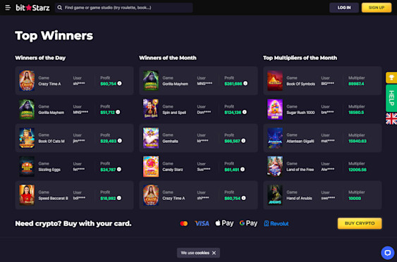 BitStarz Screenshot 4