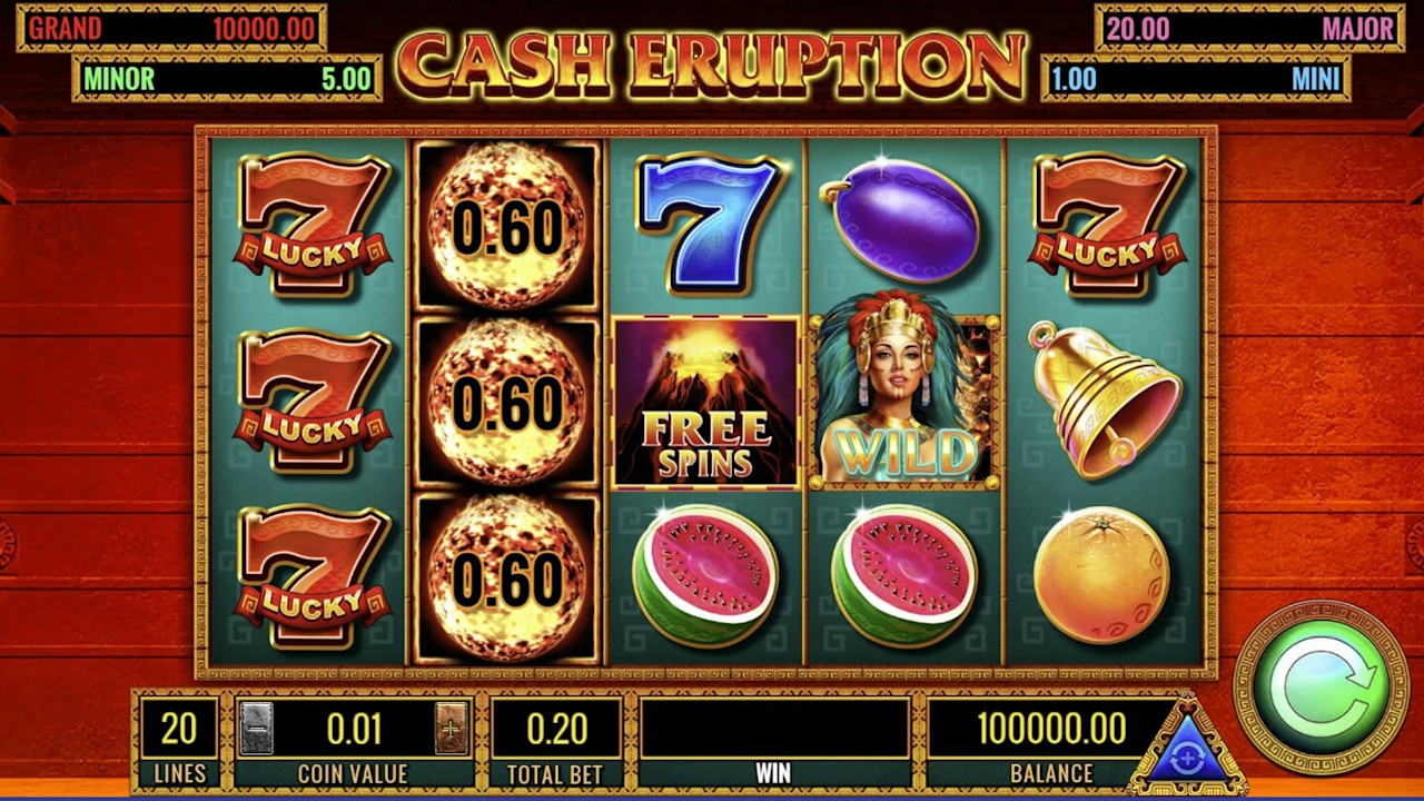 BetRivers Casino - Cash Eruption