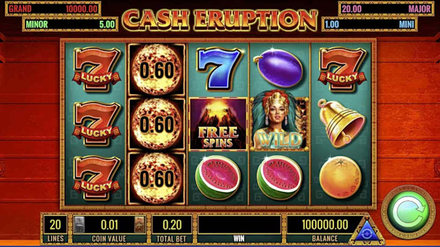 BetRivers Casino - Cash Eruption