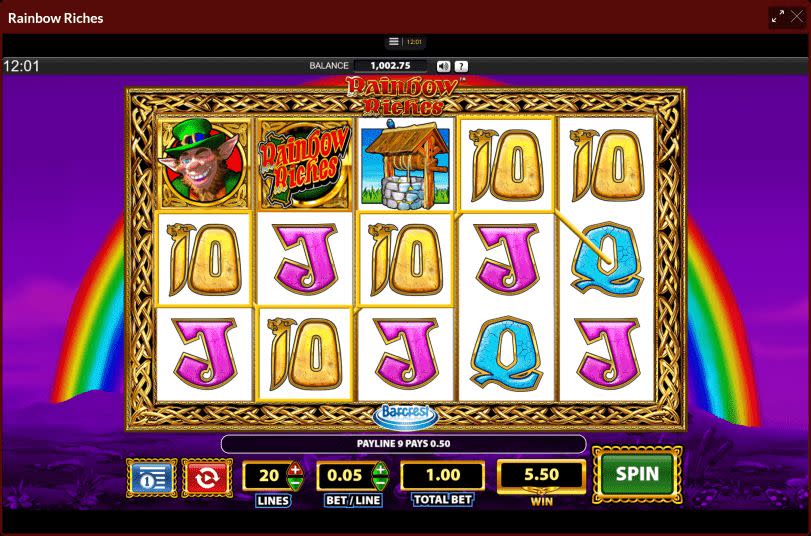 Rainbow Riches slot