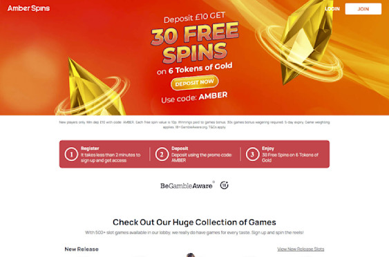 Amber Spins Screenshot 1