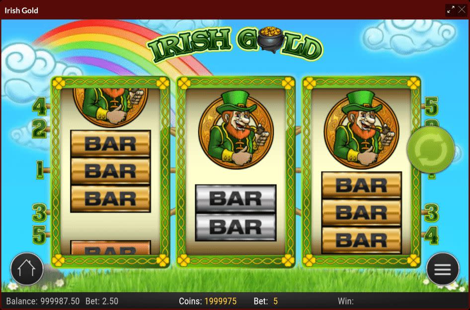 Irish Gold slot game