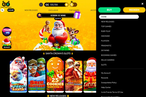CrownCoins casino screenshot 4