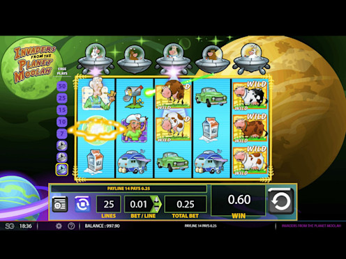 Invaders From the Planet Moolah Screenshot 1