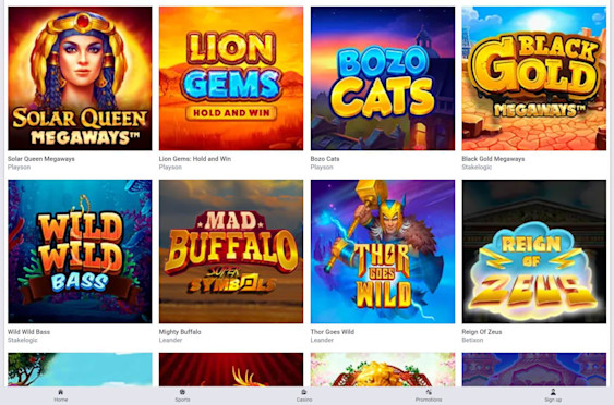 TonyBet Screenshot 4