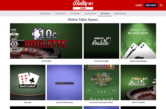Bally Casino New Jersey Screenshot 2