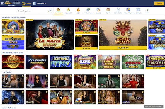 BetRivers Casino West Virginia Screenshot 6