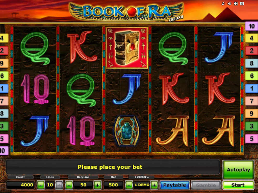 Book of Ra Screenshot 1