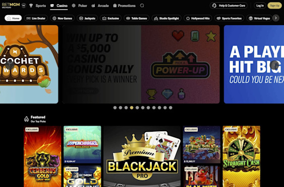 BetMGM Casino Michigan Screenshot 3