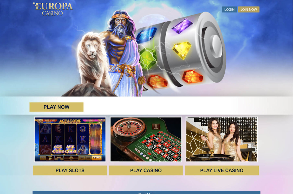 Europa Casino Screenshot 1