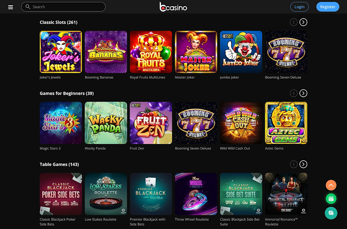 bCasino screenshot 4