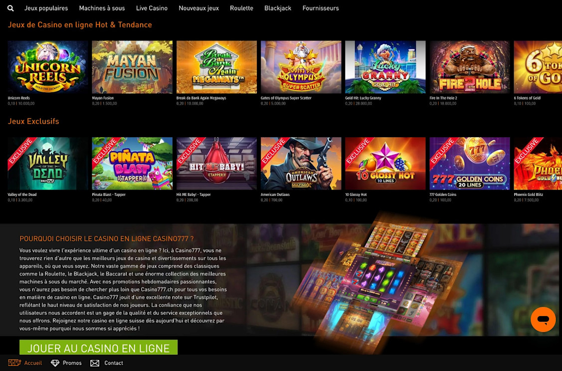 Casino777 Screenshot 2