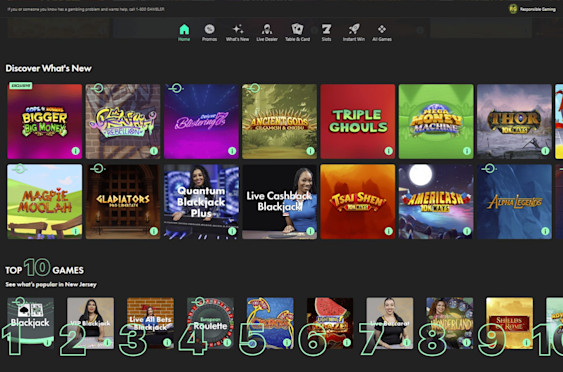 bet365 Casino New Jersey Screenshot 3