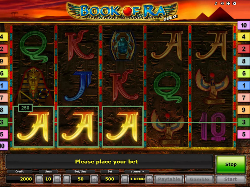 Book of Ra Screenshot 4