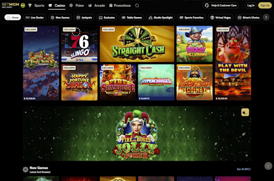 BetMGM Casino NJ Screenshot 6