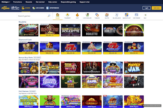 BetRivers Casino Michigan Screenshot 4