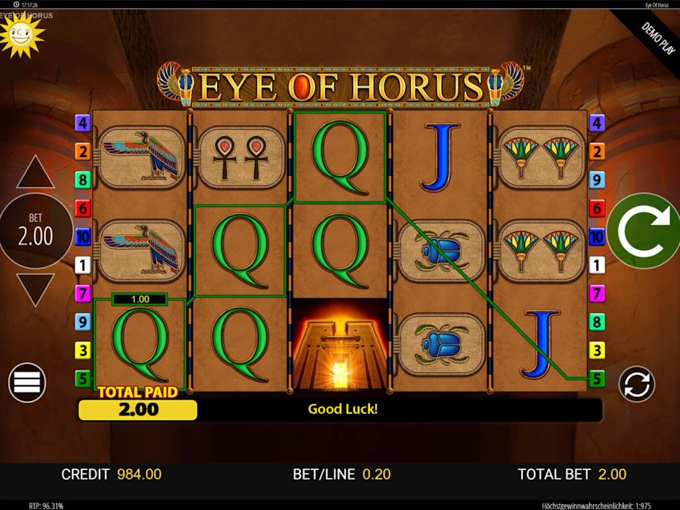 Eye of Horus Screenshot 2