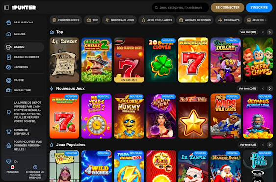 MrPunter Casino Screenshot 2