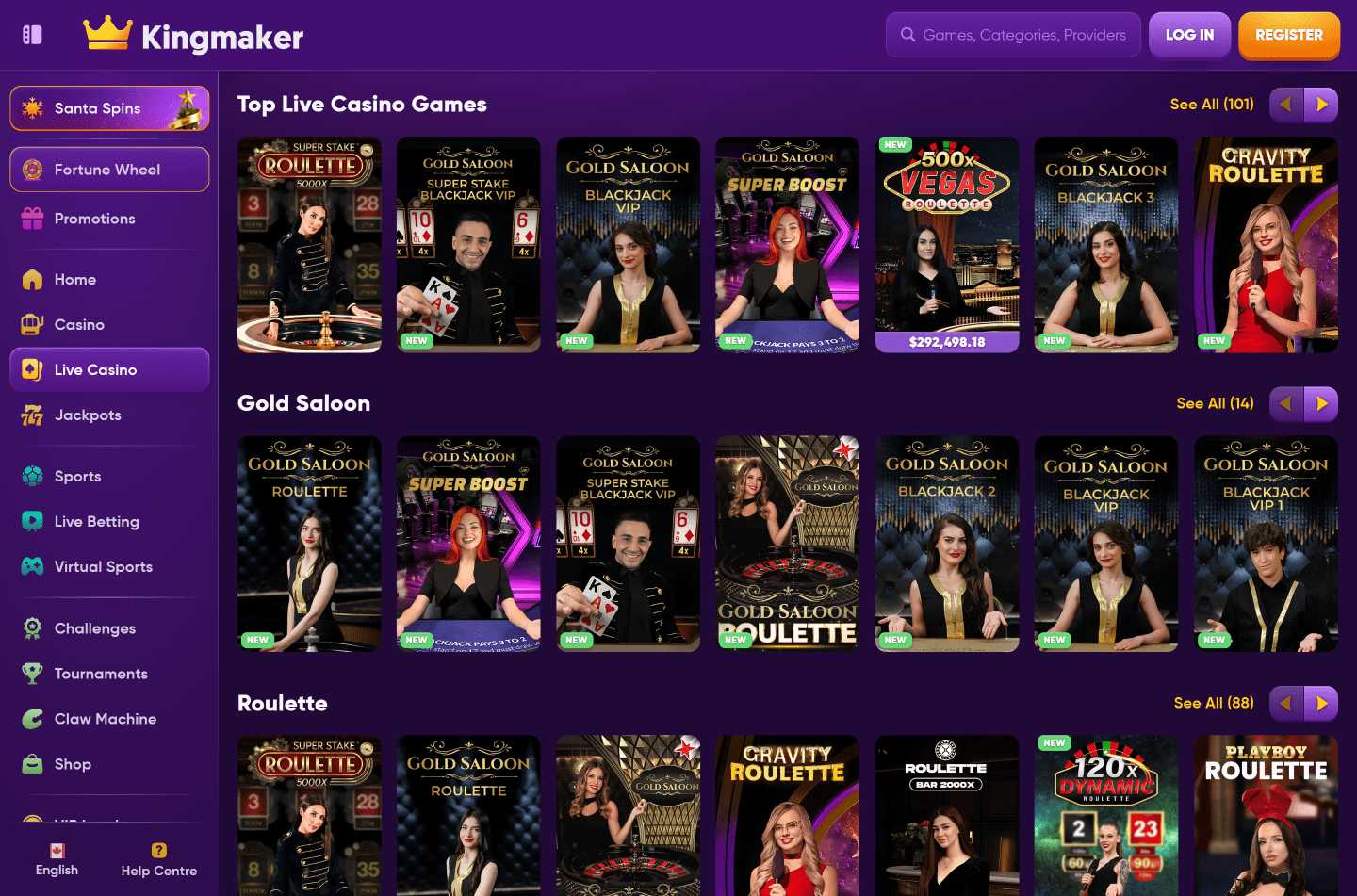 Kingmaker Casino