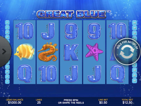 Great Blue Screenshot 1